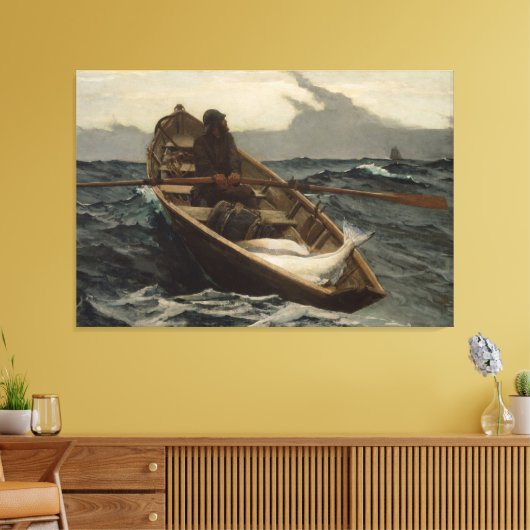 霧警告の キャンバスプリント (インサイチュ (リビング))