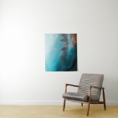 霧輝くの深い秋の森の光 タペストリー (インサイチュ)