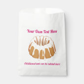 霧雨の釉薬と完璧なバンド – Guglhupf Cake フェイバーバッグ (正面)