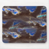 霧雨の降る変位を持つ非常に素朴な暗雲 マウスパッド (正面)