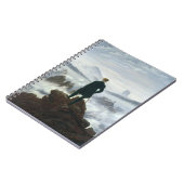 霧1818年の海の上の放浪者 ノートブック (左側)