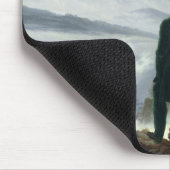 霧1818年の海の上の放浪者 マウスパッド (コーナー)