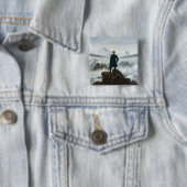 霧1818年の海の上の放浪者 缶バッジ (インサイチュ)