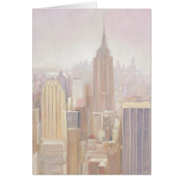 霧|ニューヨークシティのマンハッタン (正面)