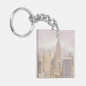 霧|ニューヨークシティのマンハッタン キーホルダー (正面左)