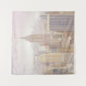 霧|ニューヨークシティのマンハッタン タペストリー (正面)