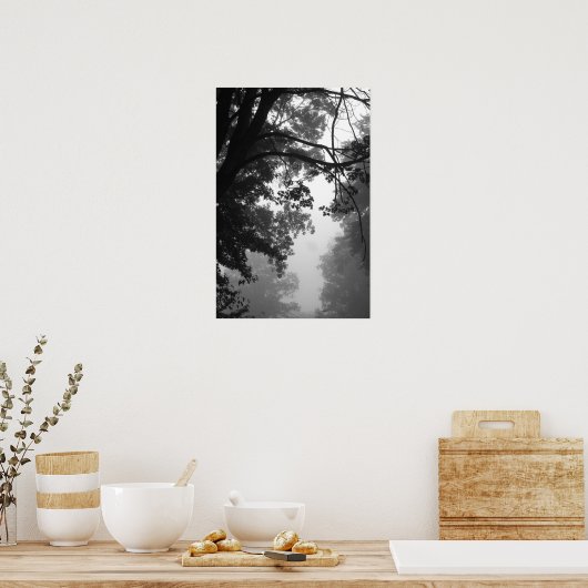 霧 ポスター (キッチン)