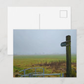 霧 ポストカード (正面/裏面)