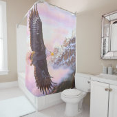 霧(肉食鳥)のワシ シャワーカーテン (インサイチュ)