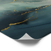 霧、雲、自然の美しい ポスター (角)