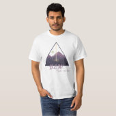 露で青くなった Tシャツ (正面フル)