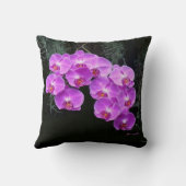 露にキスされたラン クッション (裏面)