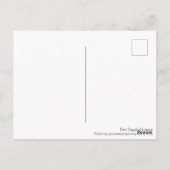 露に濡れたルパン ポストカード (裏面)