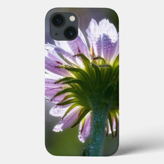 露のついた紫の野草 Case-Mate iPhoneケース (裏面)