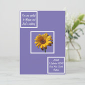 露のデイジー結婚の 招待状 (スタンド正面)