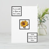 露のデイジー結婚の 招待状 (スタンド正面)