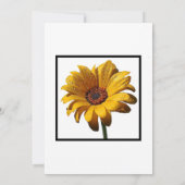 露のデイジー結婚の 招待状 (裏面)