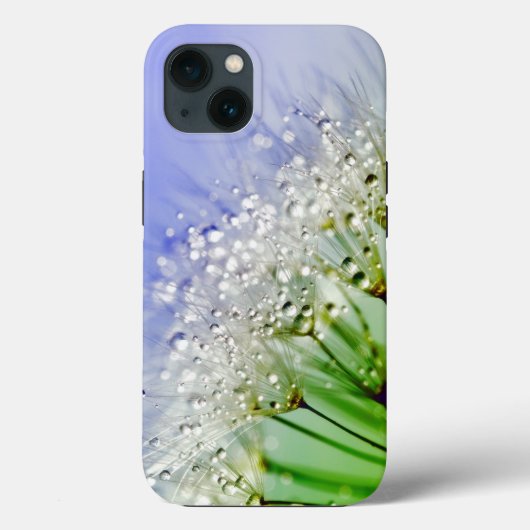 露の雫がついたタンポポの種 Case-Mate iPhoneケース (裏面)