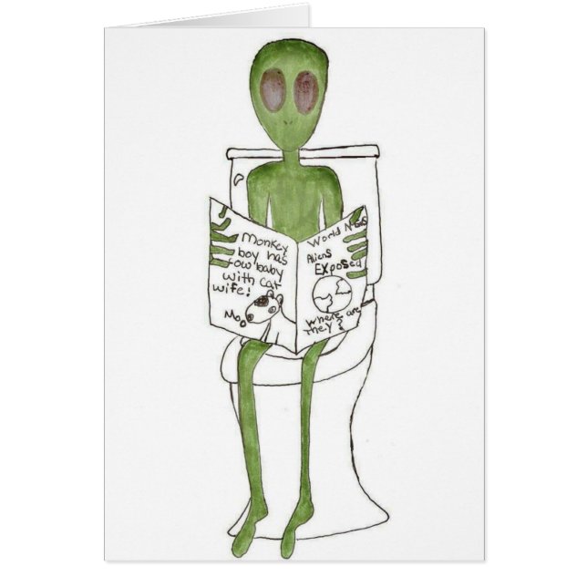 露出されるエイリアン (正面)