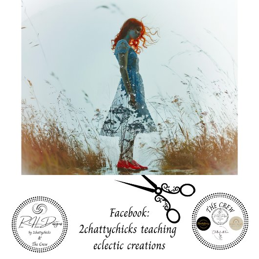 露出写真の赤毛の女の子のデコページ 薄葉紙