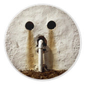 露出水管 セラミックノブ (正面)