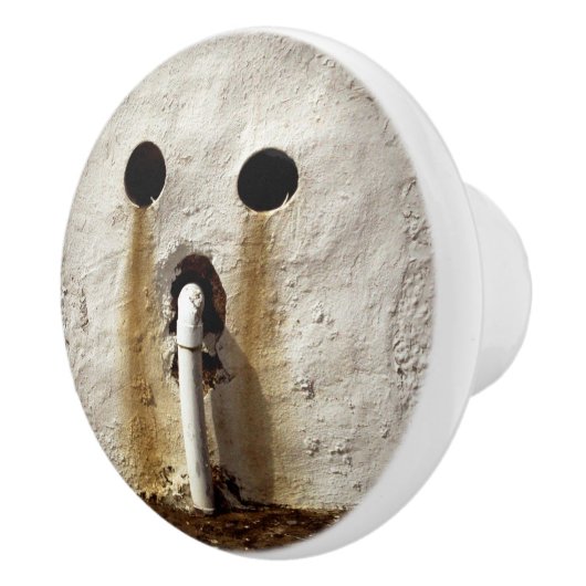 露出水管 セラミックノブ (右)