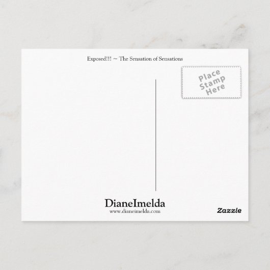 露出!!!～感覚 ポストカード (裏面)