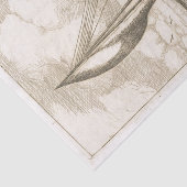 露水フランスの上での帆船のエッチング 薄葉紙 (詳細)