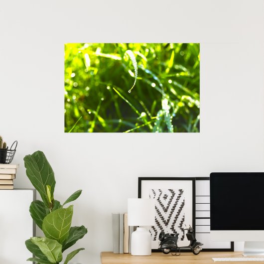 露滴 ポスター (ホームオフィス)