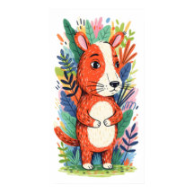 青々お洒落とした葉に囲まれた動物