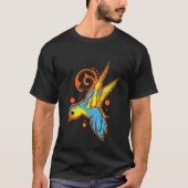 青々としたブルーバード Tシャツ (正面)