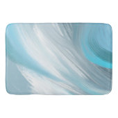 青々としたモダン飾り バスマット (正面)