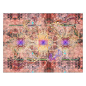 青々とした錆び付いたシベルパンク テーブルクロス (正面(横))