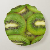 青々と熟したキウイの実を、こわし色に切り分けます。c ラウンドクッション (裏面)