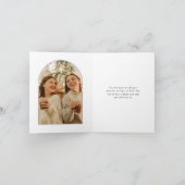 青あじさいアーチ提案書フォトカード、小 サンキューカード (内部)