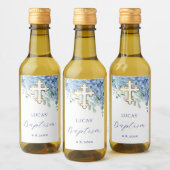 青あじさいバプテスマ ワインラベル (ボトル)