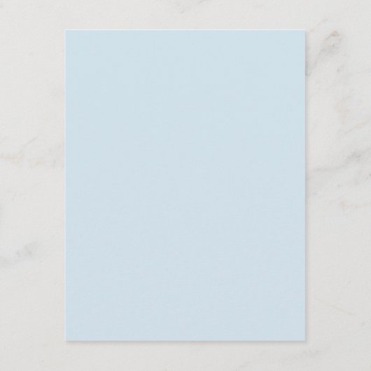 青あじさいフローラ結婚の詳細カード エンクロージャーカード (裏面)