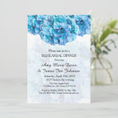 青あじさいリハーサル夕食招待状あじさい3 招待状 (スタンド正面)