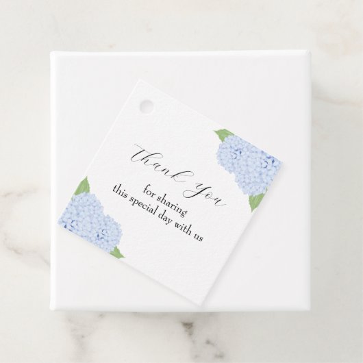 青あじさい水の色結婚の フェイバータグ (インサイチュ)