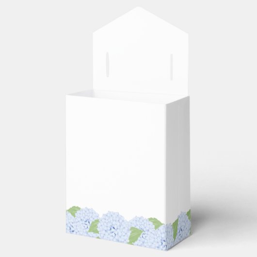 青あじさい水の色結婚の フェイバーボックス (オープン)