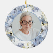 青あじさい水彩記念キープサケ セラミックオーナメント (裏面)