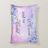 青あじさい永続的な愛 アクセントクッション (正面(垂直))