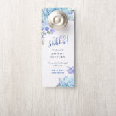 青あじさい結婚の歓迎は邪魔しない ドアノブサイン (ノブ)