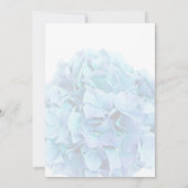 青あじさい結婚式招待状あじさい3 招待状 (裏面)