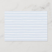 青あじさい緑フレーム横QRコード エンクロージャーカード (裏面)