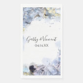 青あじさい花ウォーター結婚カラー (正面)