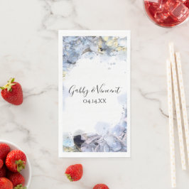 青あじさい花ウォーター結婚カラー