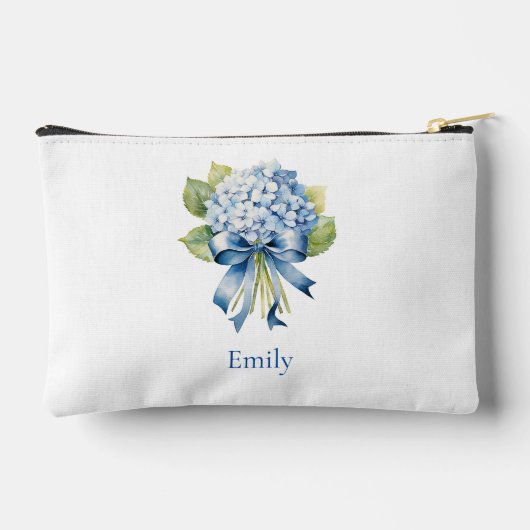 青あじさい花嫁メイド化粧品 アクセサリーポーチ (裏面)