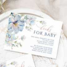 青あじさい&バラ花ブックリクエストカード