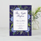 青あじさいQRコードの前夜 招待状 (スタンド正面)